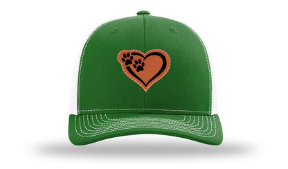 Puppy Love Leather Patch Richardson 112 Hat-Kelly / White