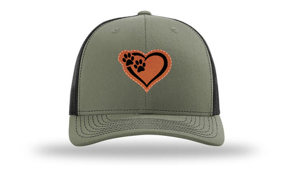 Puppy Love Leather Patch Richardson 112 Hat-Loden / Black