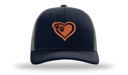Puppy Love Leather Patch Richardson 112 Hat-Navy /  Khaki