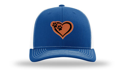 Puppy Love Leather Patch Richardson 112 Hat-Royal / White