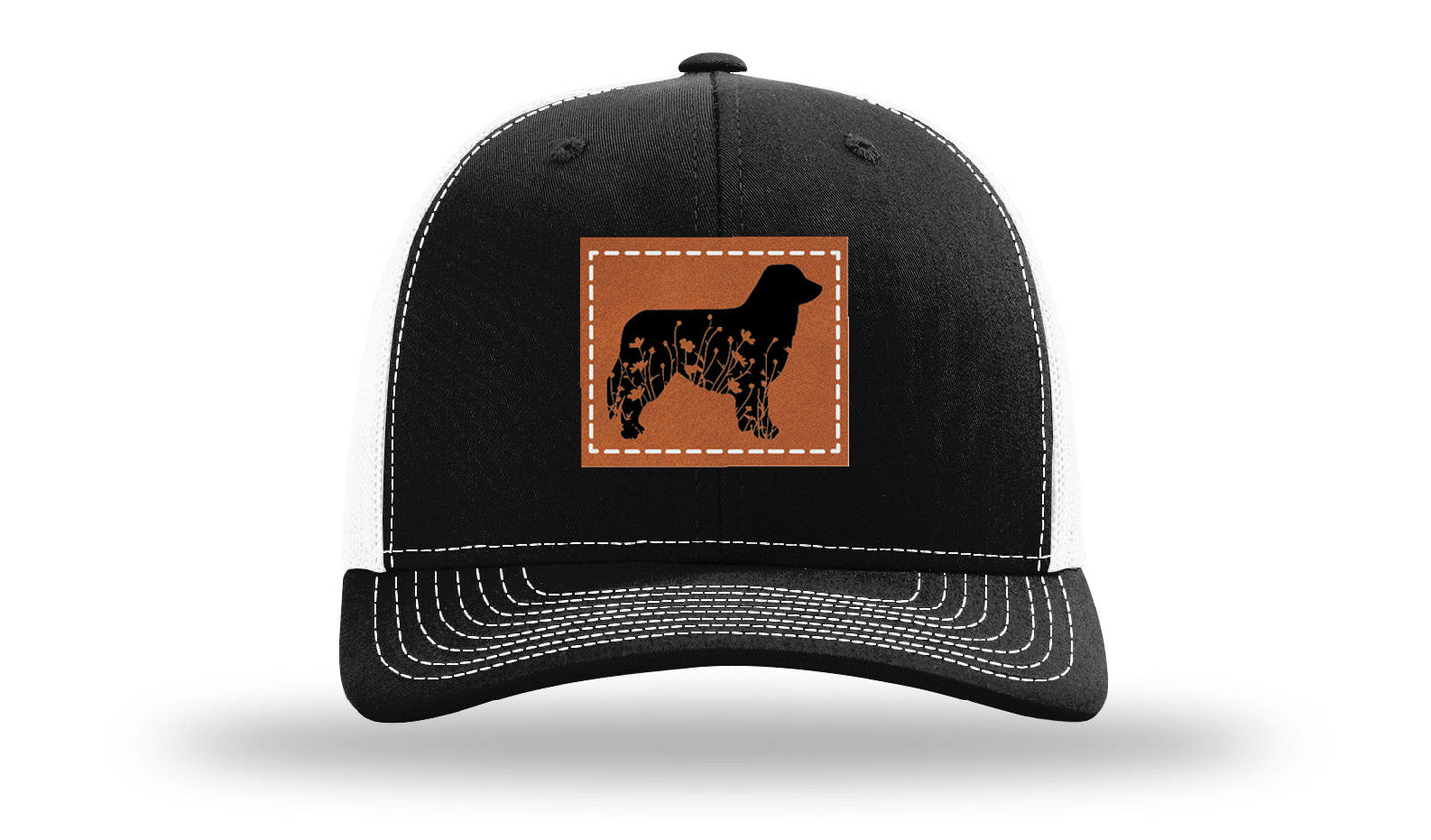 Aussie Flowers Leather Patch Richardson 112 Hat