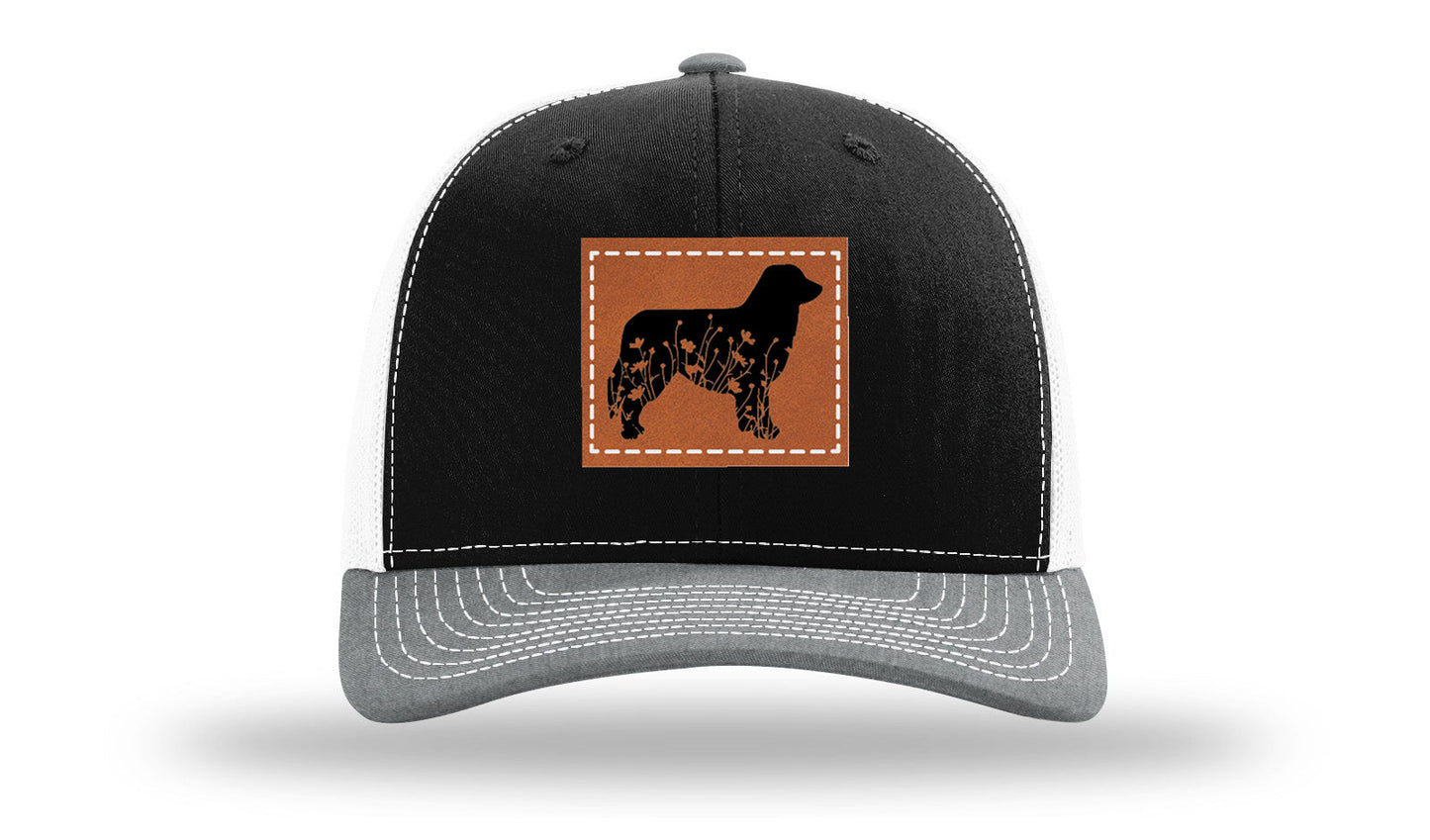 Aussie Flowers Leather Patch Richardson 112 Hat