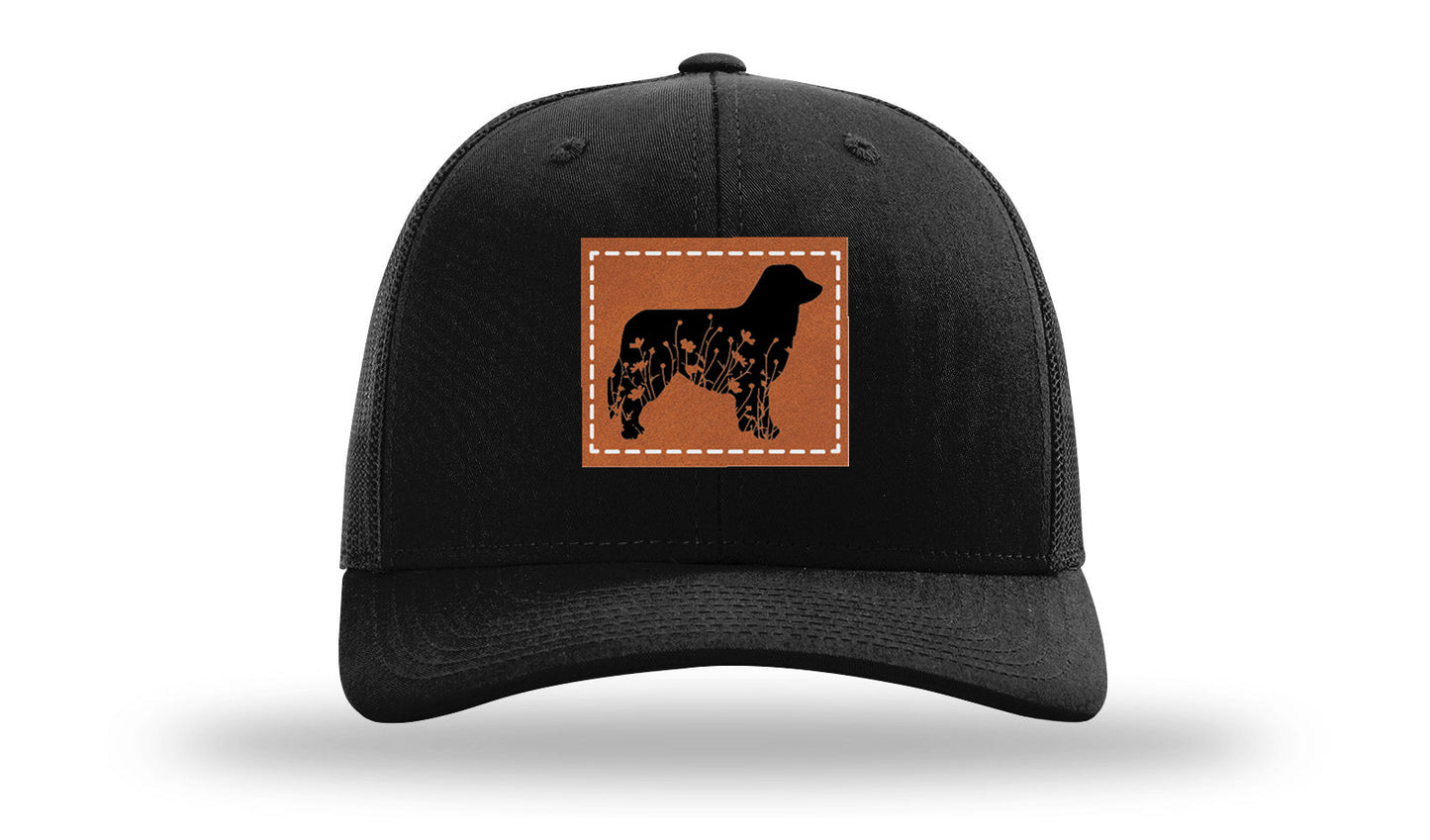 Aussie Flowers Leather Patch Richardson 112 Hat