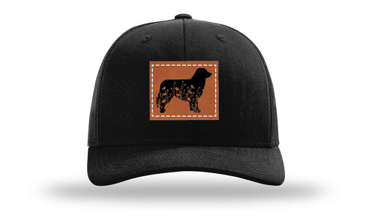 Aussie Flowers Leather Patch Richardson 112 Hat