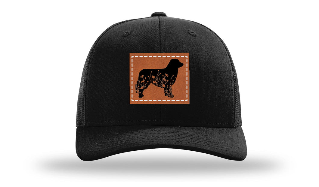 Aussie Flowers Leather Patch Richardson 112 Hat