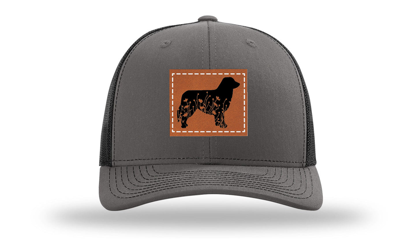 Aussie Flowers Leather Patch Richardson 112 Hat