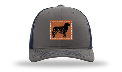 Aussie Flowers Leather Patch Richardson 112 Hat