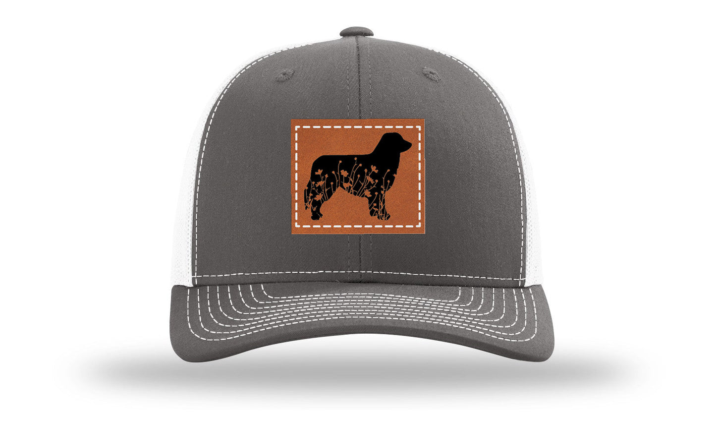 Aussie Flowers Leather Patch Richardson 112 Hat