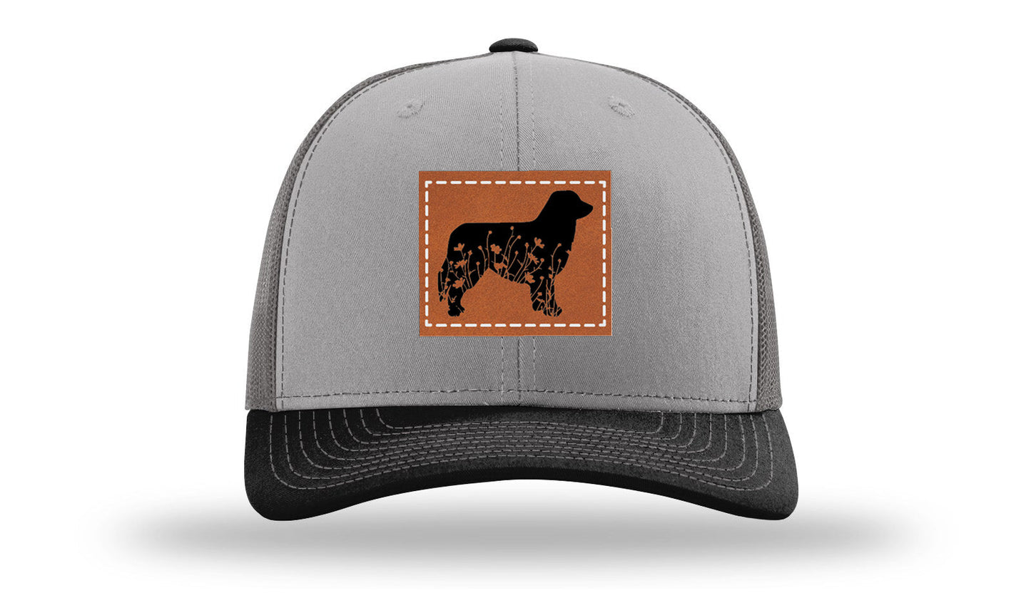 Aussie Flowers Leather Patch Richardson 112 Hat