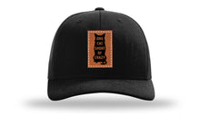 Load image into Gallery viewer, One Cat Short Of Crazy Leather Patch Richardson 112 Hat
