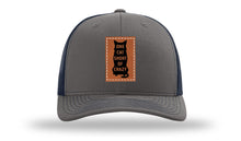 Load image into Gallery viewer, One Cat Short Of Crazy Leather Patch Richardson 112 Hat
