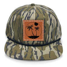 Load image into Gallery viewer, Palm Trees 3 Leather Patch LOST Hat Co.
