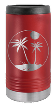 Load image into Gallery viewer, Palm Trees 3 Laser Engraved Slim Can Insulated Koosie
