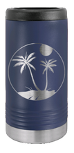 Load image into Gallery viewer, Palm Trees 3 Laser Engraved Slim Can Insulated Koosie
