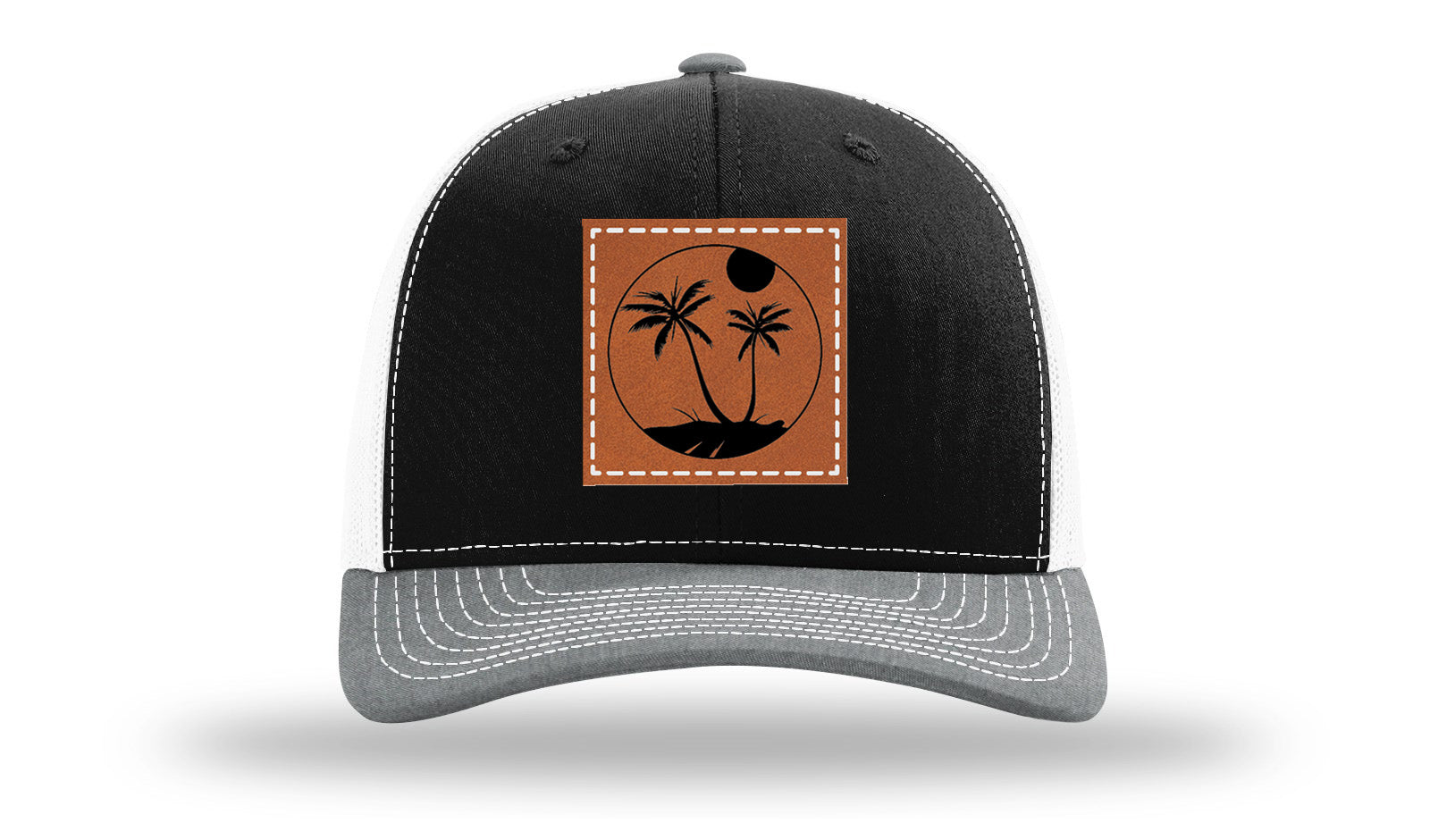 Black / White / Heather Grey
