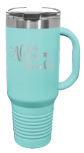 Load image into Gallery viewer, Aloha Beaches 40oz Handle Mug Laser Engraved
