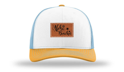 White / Columbia Blue / Yellow