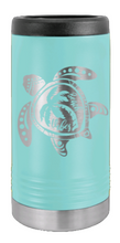 Load image into Gallery viewer, Turtle Laser Engraved Slim Can Insulated Koosie
