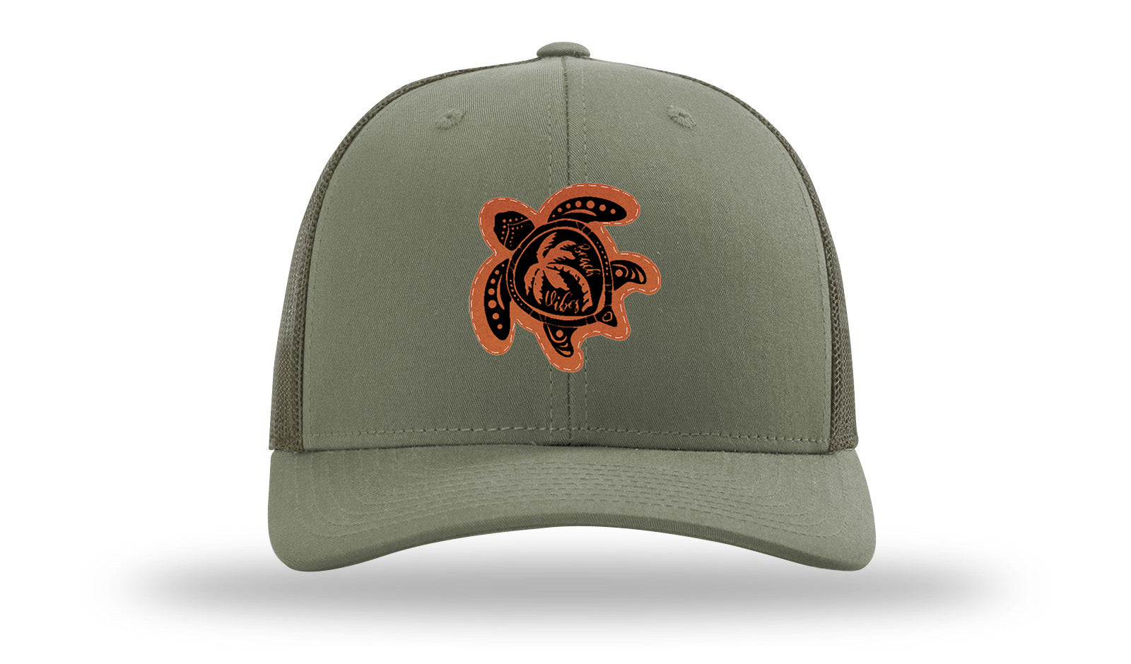 Turtle Leather Patch Richardson 112 Hat-Loden