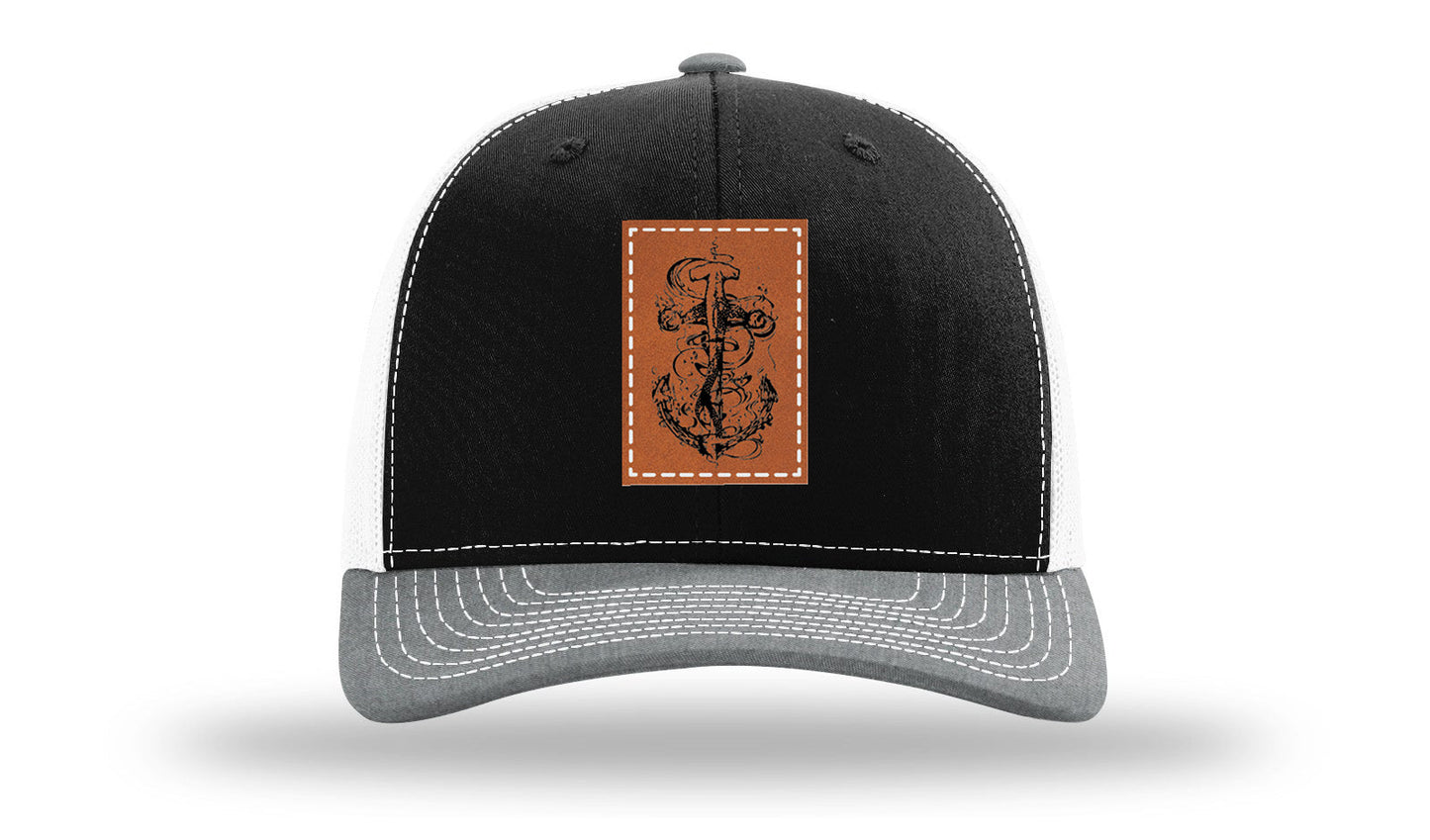 Black / White / Heather Grey