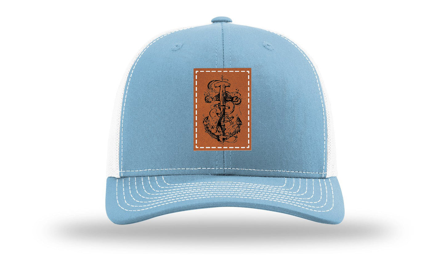 Columbia Blue / White
