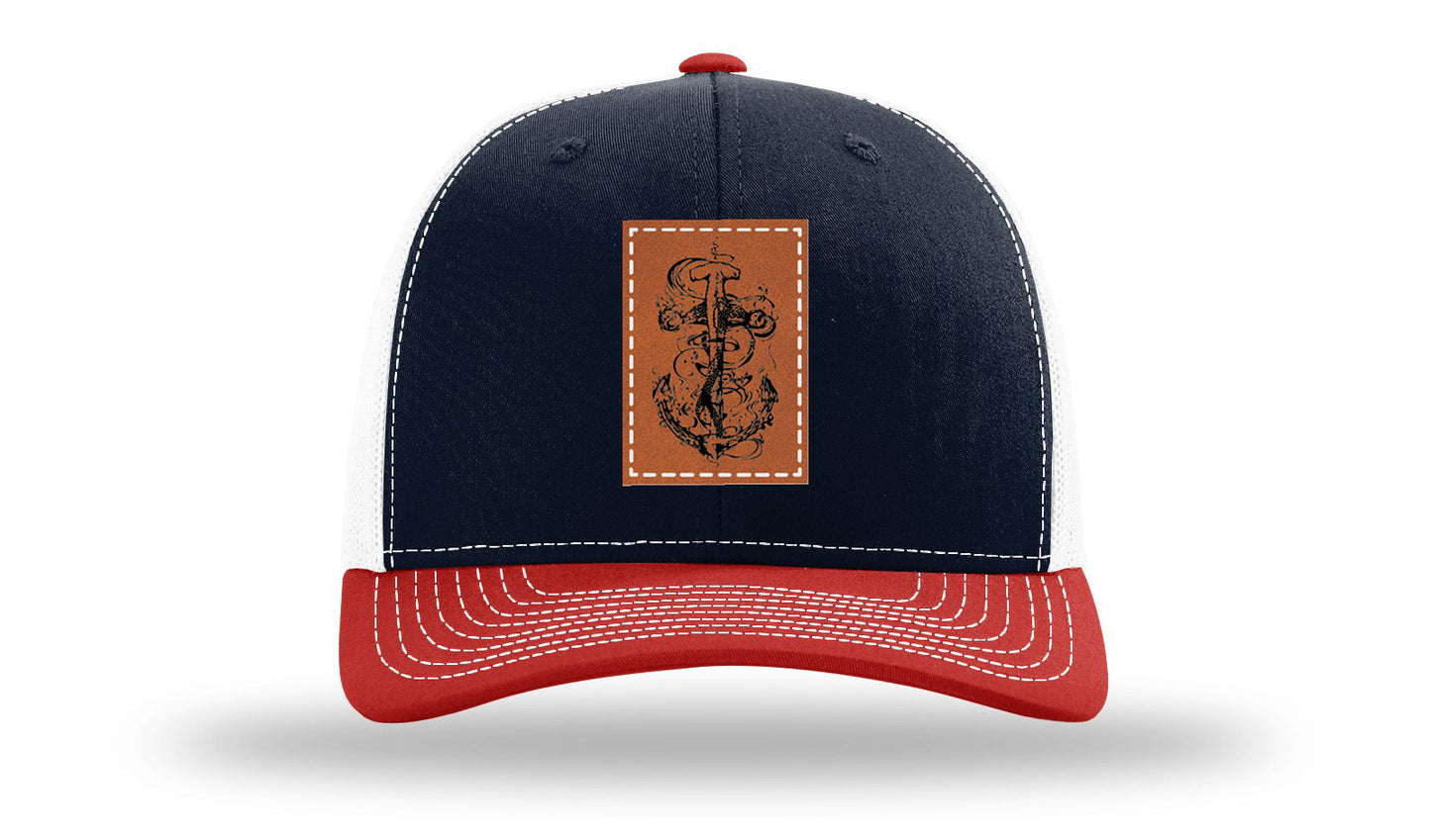 Navy / White / Red
