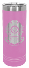 Load image into Gallery viewer, Dive Helmet Laser Engraved Skinny Tumbler (Etched)
