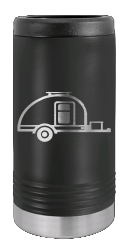 Camper Laser Engraved Slim Can Insulated Koosie