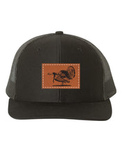 Load image into Gallery viewer, Full Strut Turkey Leather Patch Richardson 112 Hat
