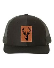 Load image into Gallery viewer, Buck Leather Patch Richardson 112 Hat
