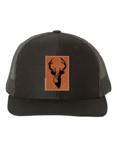 Buck Leather Patch Richardson 112 Hat