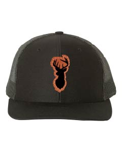 Deer Leather Patch Richardson 112 Hat