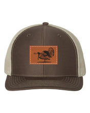 Load image into Gallery viewer, Full Strut Turkey Leather Patch Richardson 112 Hat
