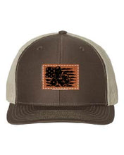 Load image into Gallery viewer, Welder Flag Leather Patch Richardson 112 Hat
