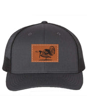 Load image into Gallery viewer, Full Strut Turkey Leather Patch Richardson 112 Hat
