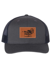 Load image into Gallery viewer, Full Strut Turkey Leather Patch Richardson 112 Hat
