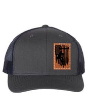 Load image into Gallery viewer, Lineman Leather Patch Richardson 112 Hat
