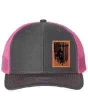 Load image into Gallery viewer, Lineman Leather Patch Richardson 112 Hat
