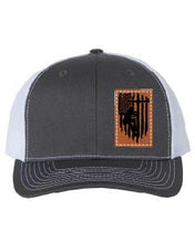 Load image into Gallery viewer, Lineman Leather Patch Richardson 112 Hat
