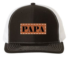 Load image into Gallery viewer, PAPA Leather Patch Richardson 112 Hat
