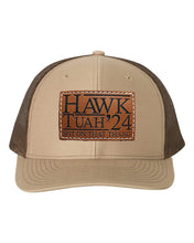 Load image into Gallery viewer, Hawk Tuah &#39;24 Leather Patch Richarson 112 Hat
