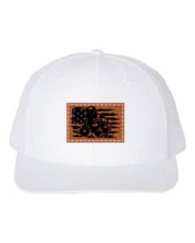 Load image into Gallery viewer, Welder Flag Leather Patch Richardson 112 Hat
