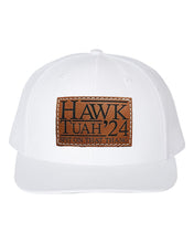 Load image into Gallery viewer, Hawk Tuah &#39;24 Leather Patch Richarson 112 Hat
