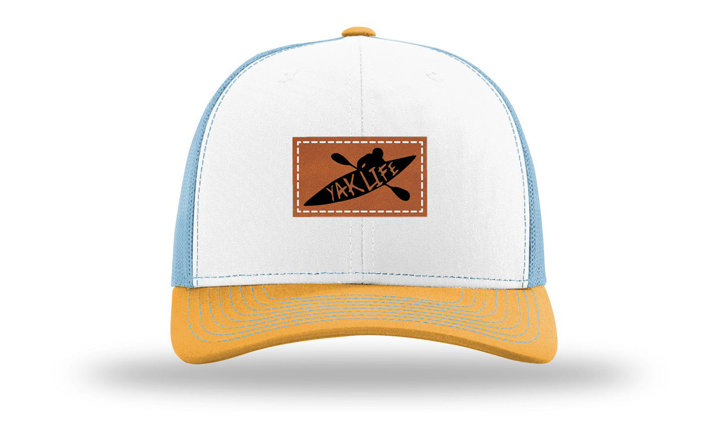 White / Columbia Blue / Yellow