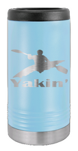 Load image into Gallery viewer, Yakin&#39; Laser Engraved Slim Can Insulated Koosie
