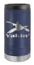 Load image into Gallery viewer, Yakin&#39; Laser Engraved Slim Can Insulated Koosie
