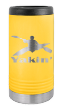 Load image into Gallery viewer, Yakin&#39; Laser Engraved Slim Can Insulated Koosie
