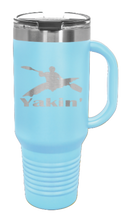 Load image into Gallery viewer, Yakin&#39; 40oz Handle Mug Laser Engraved
