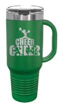 Load image into Gallery viewer, Cheerleader 40oz Handle Mug Laser Engraved
