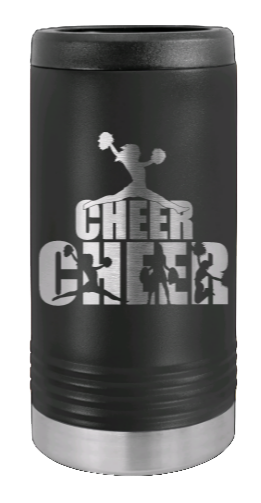 Cheerleader Laser Engraved Slim Can Insulated Koosie